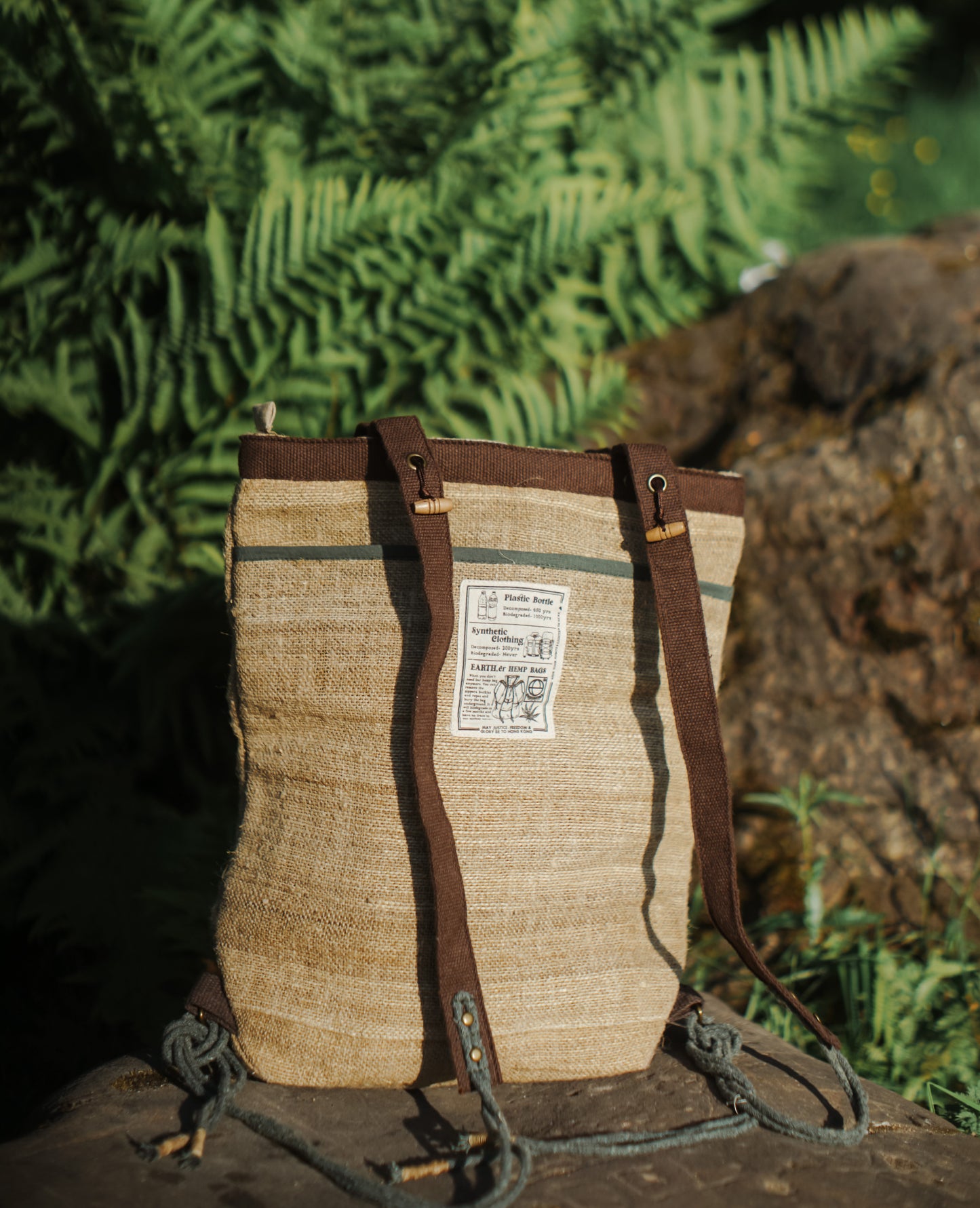 Hemp Tote-backpack