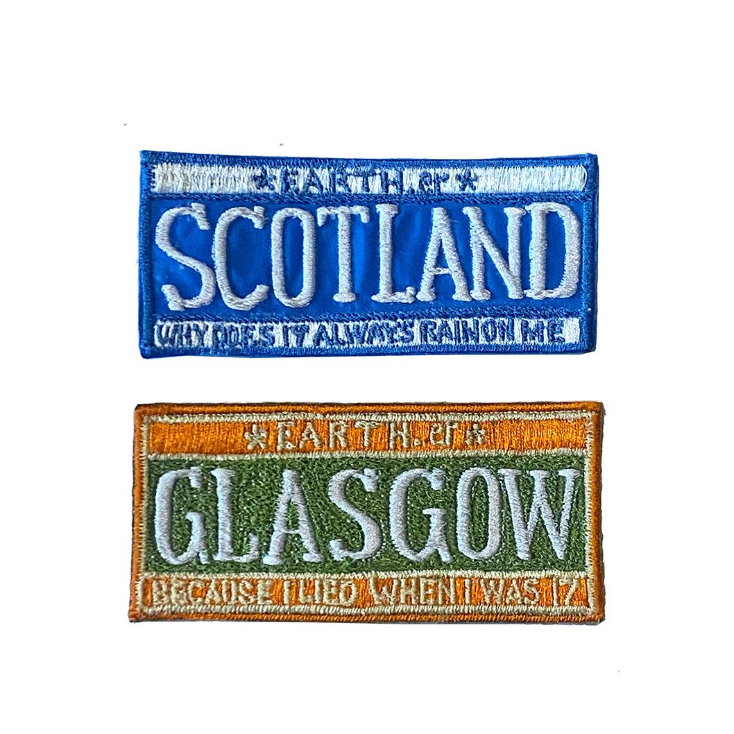 SCOTLAND Banner patch