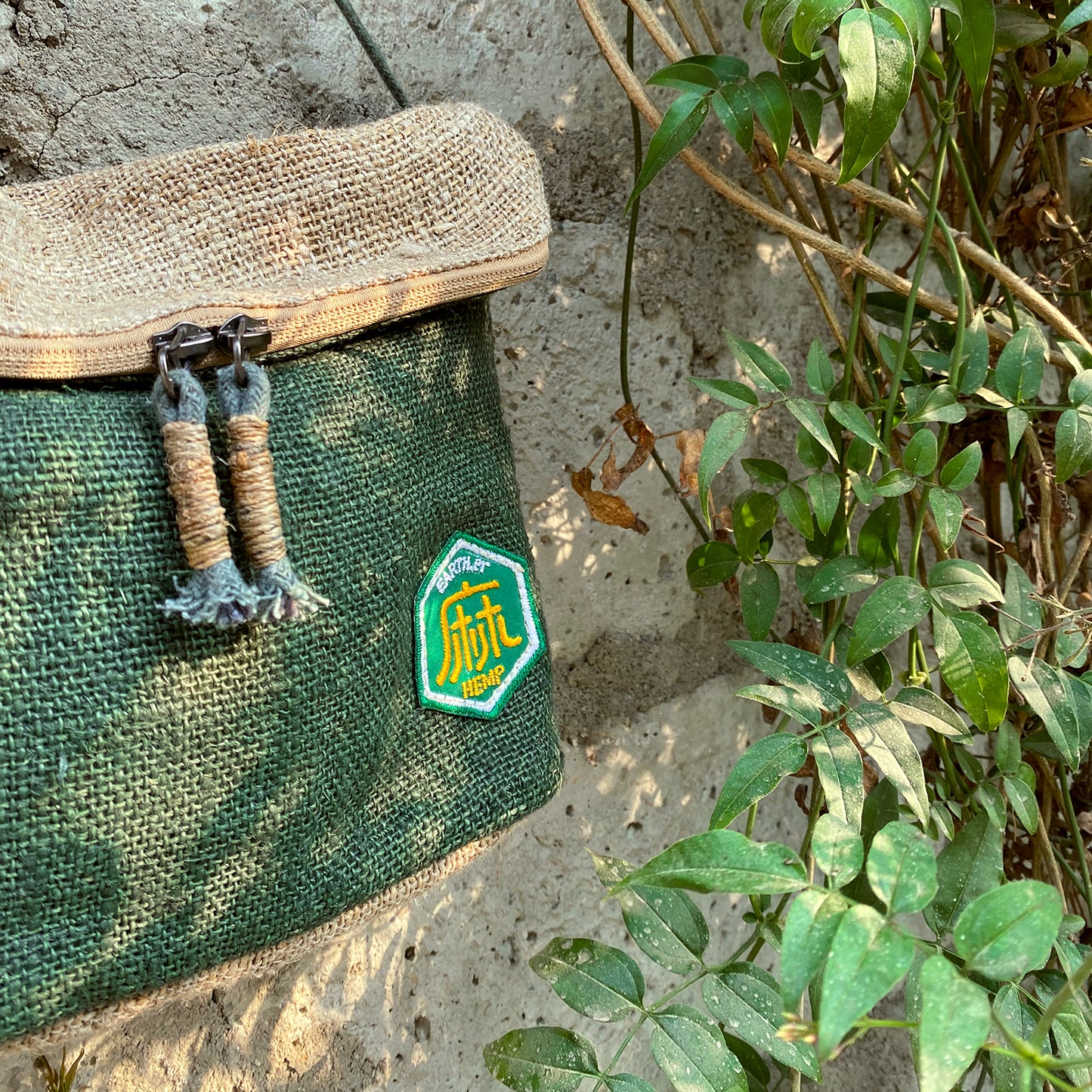 Hemp Flap Bag