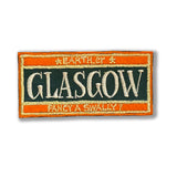 GLASGOW Banner patch