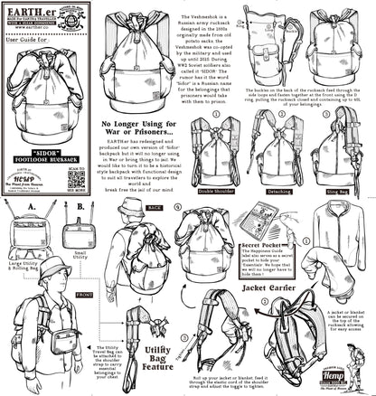 SIDOR FOOTLOOSE RUCKSACK