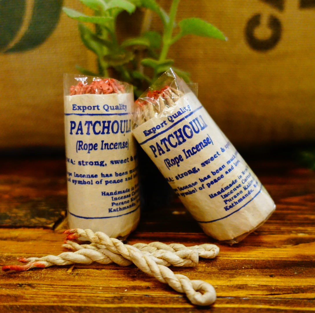 Nepali PATCHOULI rope paper incense