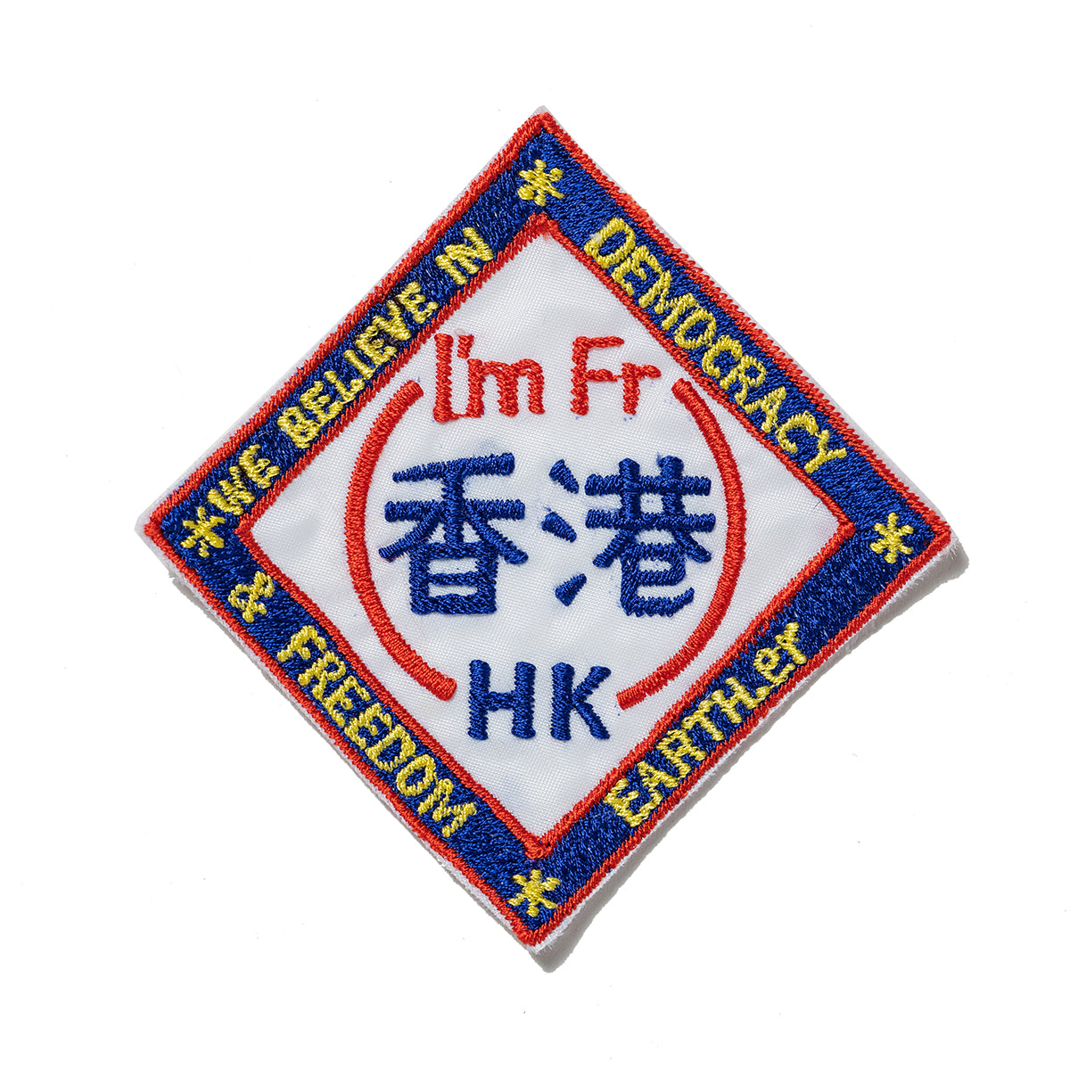 HONG KONG diamond Patch